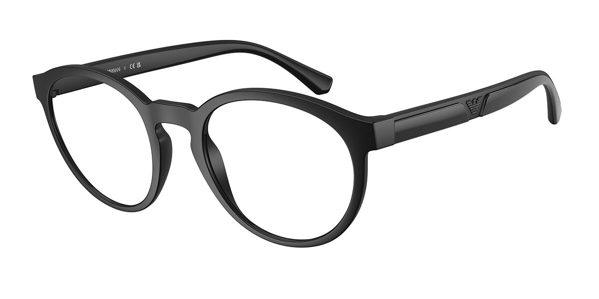 Emporio Armani EA4152V 5801 Men's Glasses Black Size 52 - Free Lenses - Blue Light Block Available