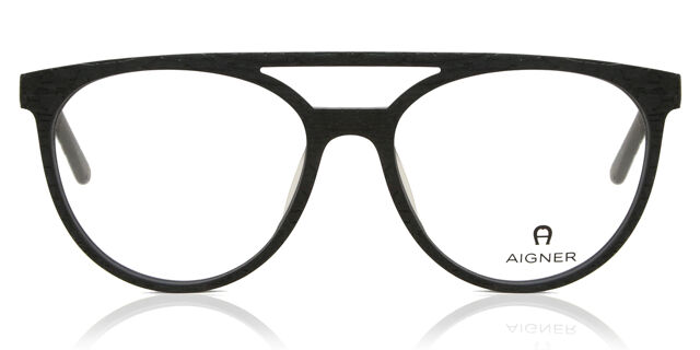 Monture De Lunettes Vintage Aigner A1022 Titane Or Rose - Demi-monture Ovale - Neuf Sans étiquette