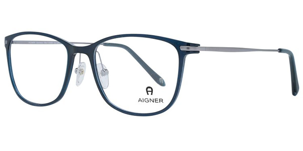 Photos - Glasses & Contact Lenses Aigner 30550 00400 Women's Eyeglasses Blue Size 53  - B (Frame Only)