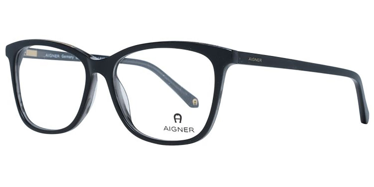 Photos - Glasses & Contact Lenses Aigner 30570 00610 Women's Eyeglasses Black Size 54   (Frame Only)
