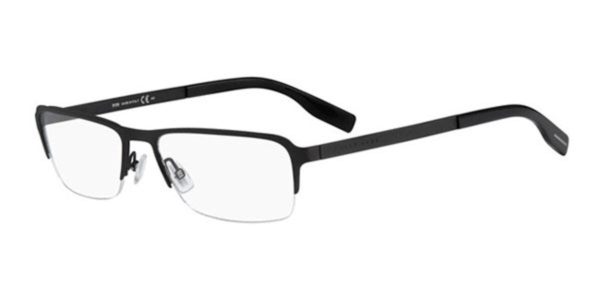 Boss 0483 003 Glasses Matte Black | VisionDirect Australia