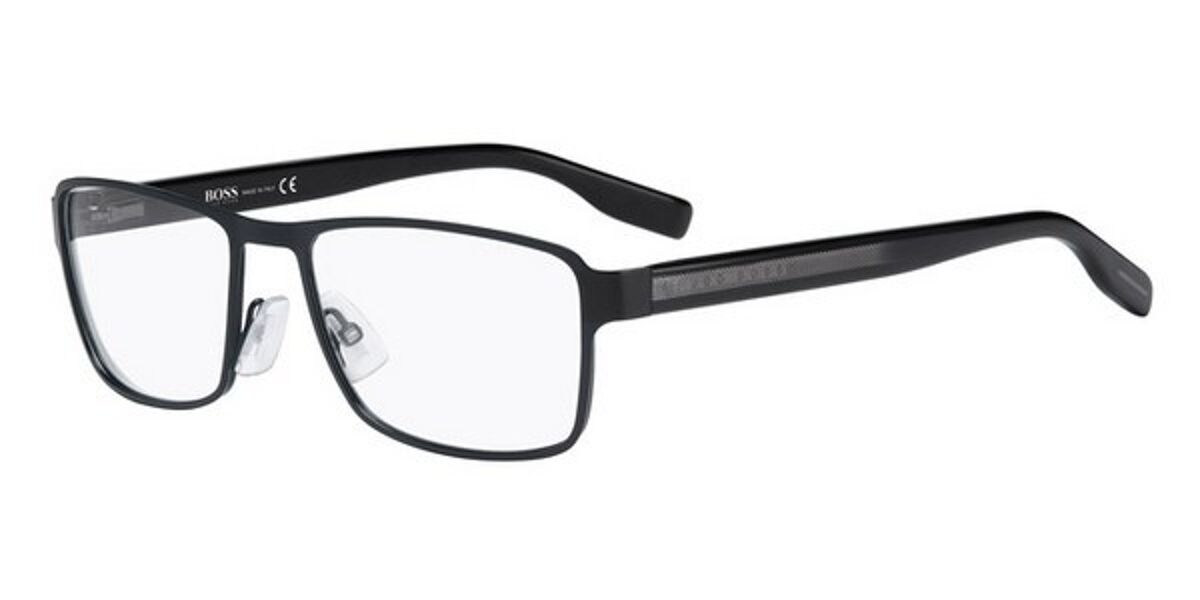 Boss 0594 5UA Glasses Black | VisionDirect Australia