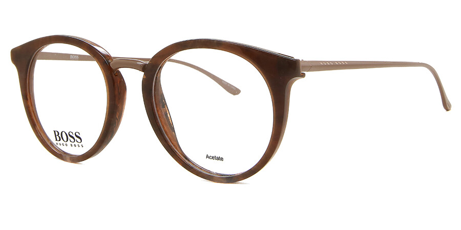 Boss 0947 XT8 Round Tortoise Eyeglasses | Vision Direct Australia