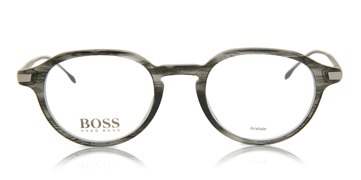 Eyeglasses Boss Black 729 0KAC Shiny Gray Tex 