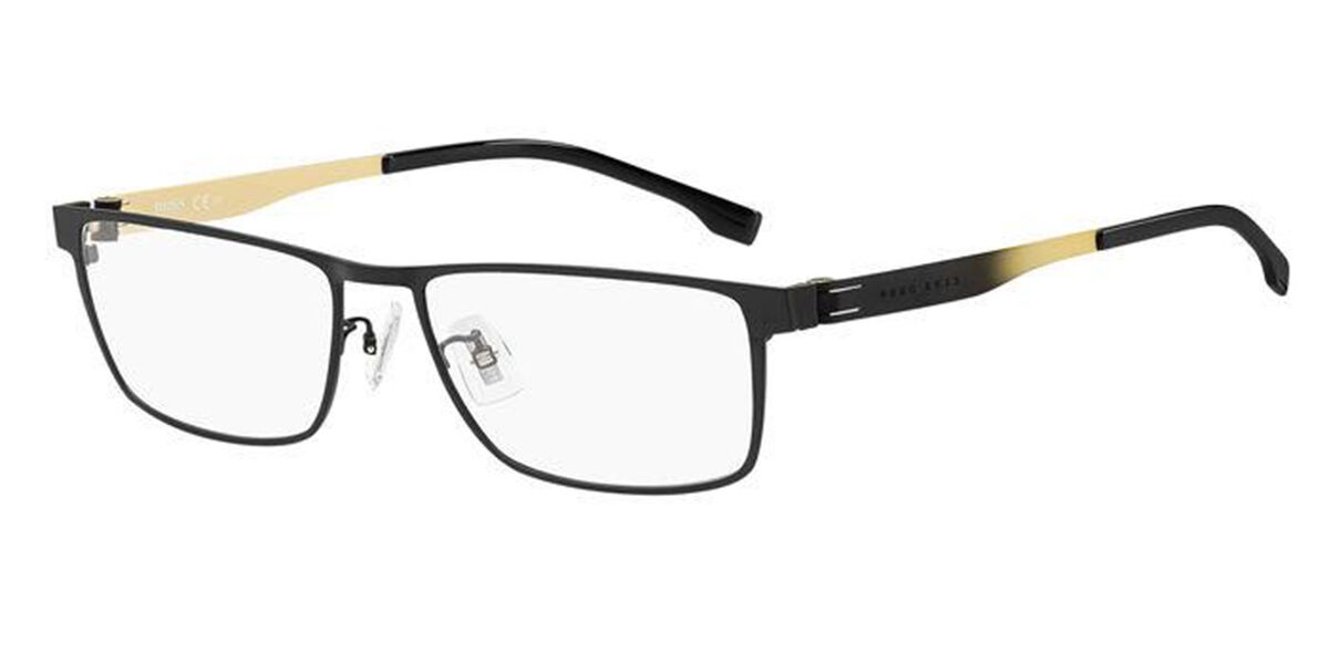 Boss 1342/F Asian Fit I46 Glasses Matte Black VisionDirect Australia