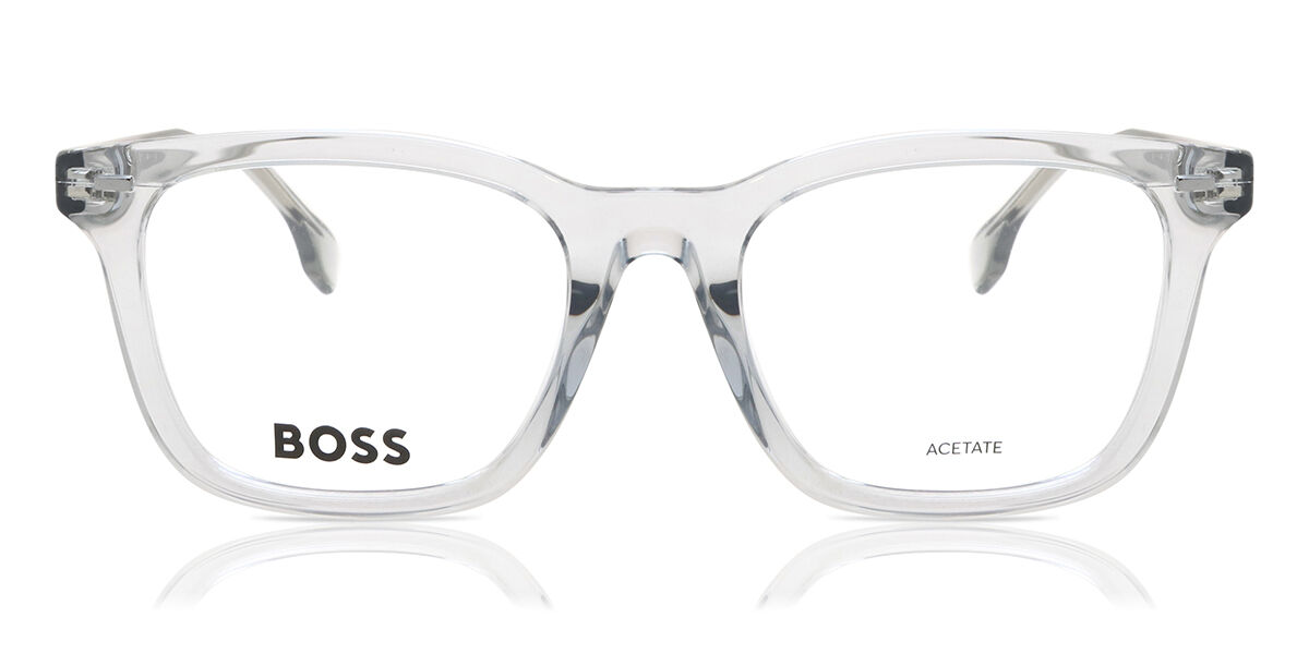 Photos - Glasses & Contact Lenses BOSS 1403/F Asian Fit KB7 Men's Eyeglasses Clear Size 53 (Frame 
