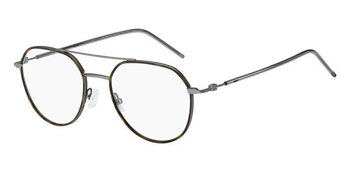Photos - Glasses & Contact Lenses BOSS 1429 50L Men's Eyeglasses Tortoiseshell Size 53 (Frame Only 