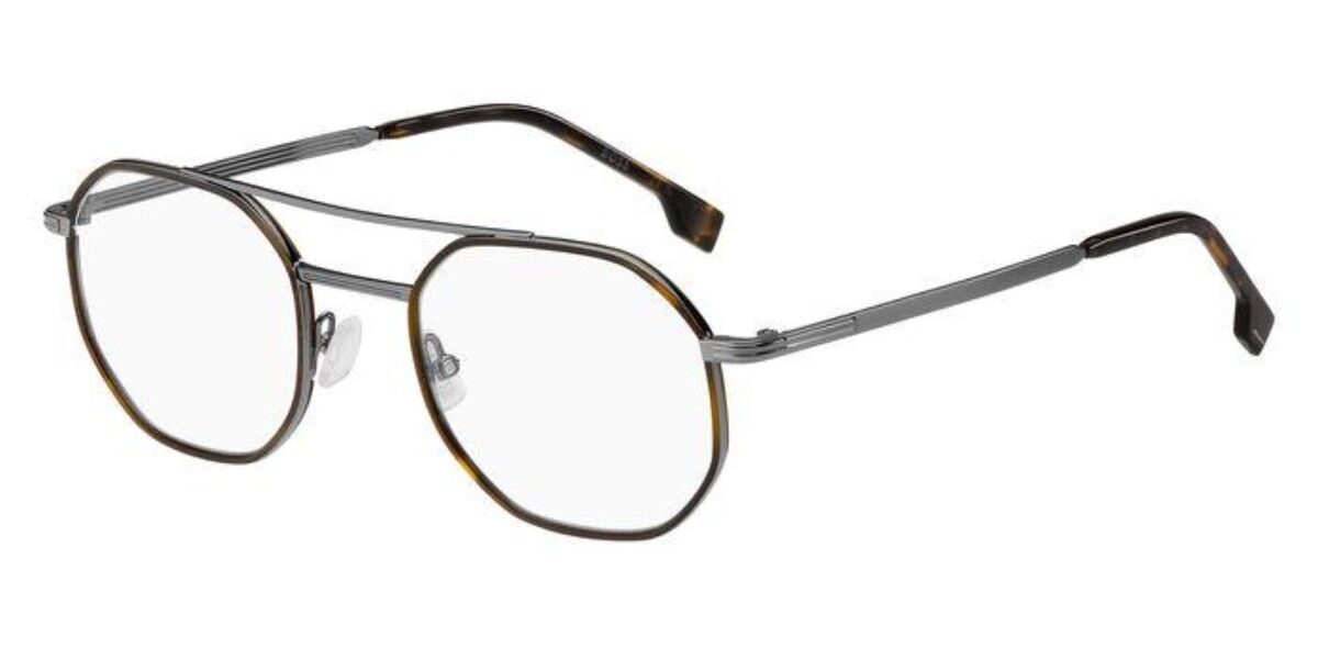 Photos - Glasses & Contact Lenses BOSS 1632 EKP Men's Eyeglasses Tortoiseshell Size 50 (Frame Only 