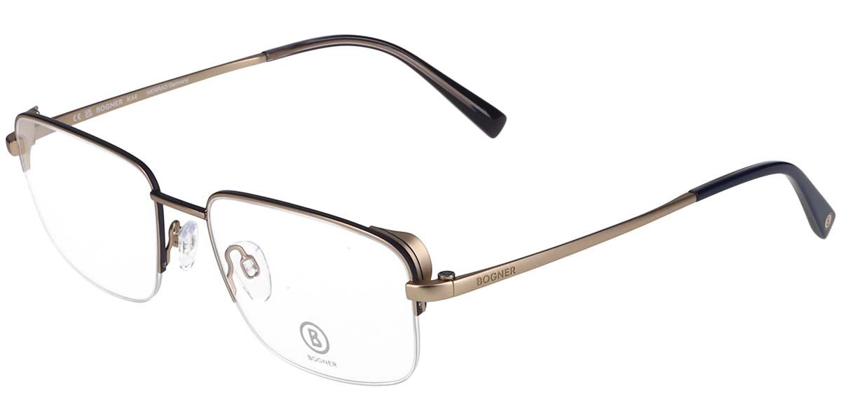 Bogner 3039 8200 Men's Eyeglasses Gold Size 56 (Frame Only) - Blue Light Block Available