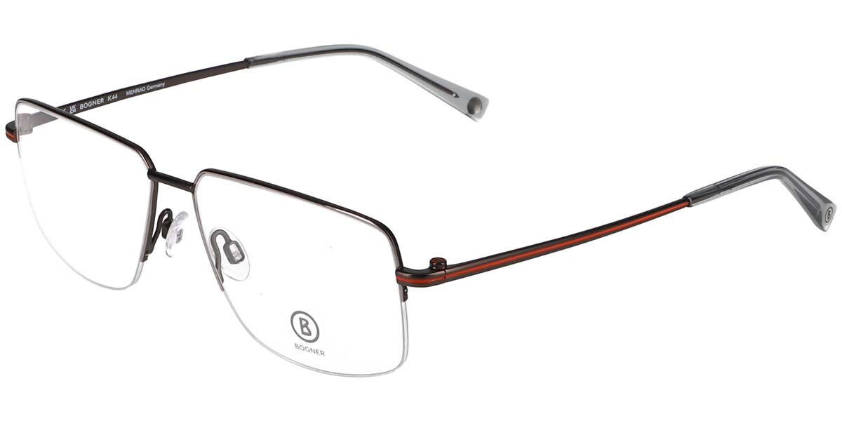Bogner 3043 4200 Men's Glasses Silver Size - Free Lenses - HSA/FSA Insurance - Blue Light Block Available