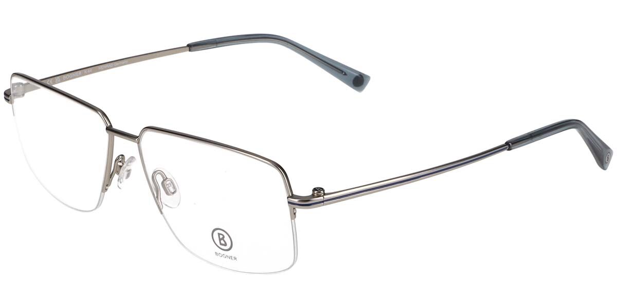 Bogner 3043 6500 Men's Eyeglasses Silver Size 57 (Frame Only) - Blue Light Block Available