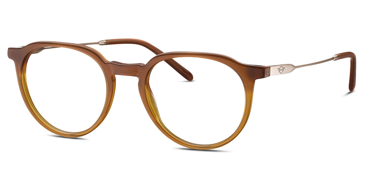 Mini 741030 60 Men's Eyeglasses Brown Size 51 (Frame Only) - Blue Light Block Available