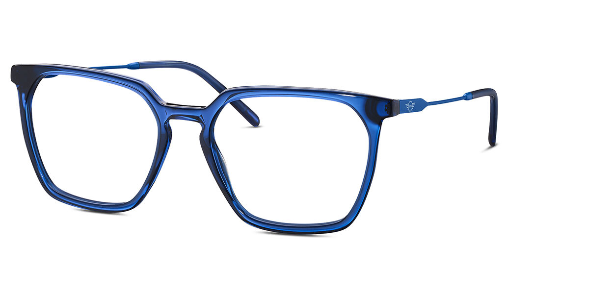 Mini 741036 70 Men's Eyeglasses Blue Size 55 (Frame Only) - Blue Light Block Available