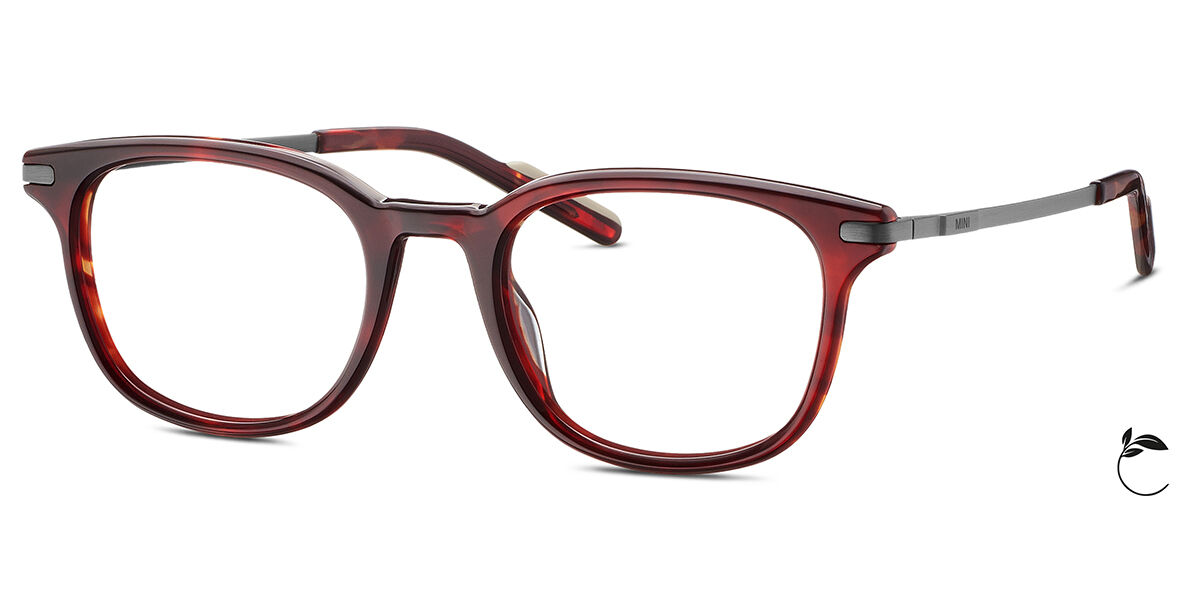 Mini 741044 56 Men's Eyeglasses Tortoiseshell Size 50 (Frame Only) - Blue Light Block Available