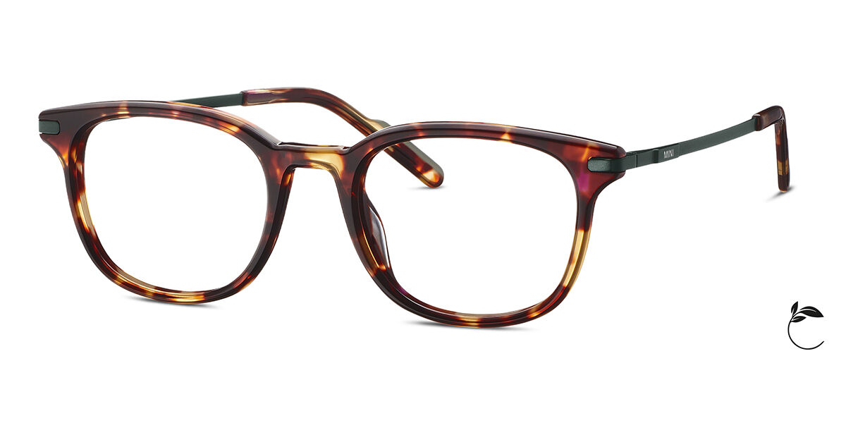 Mini 741044 65 Men's Eyeglasses Tortoiseshell Size 50 (Frame Only) - Blue Light Block Available