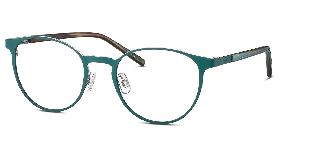 Mini 742039 40 Men's Eyeglasses Green Size 50 (Frame Only) - Blue Light Block Available