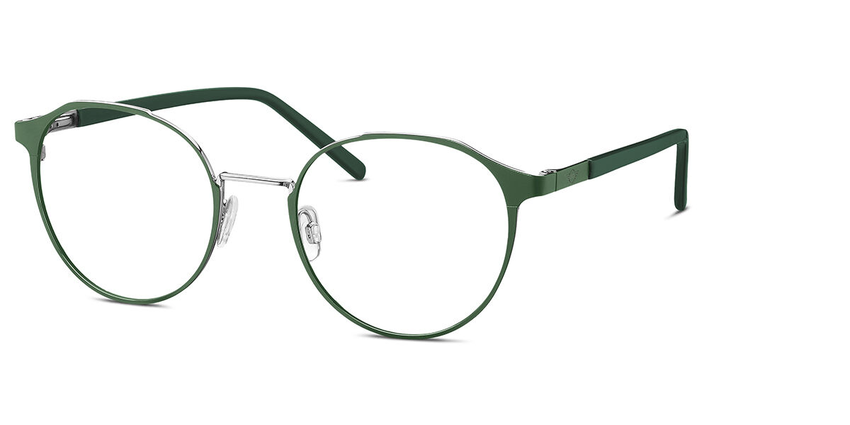 Mini 742041 40 Men's Eyeglasses Green Size 51 (Frame Only) - Blue Light Block Available