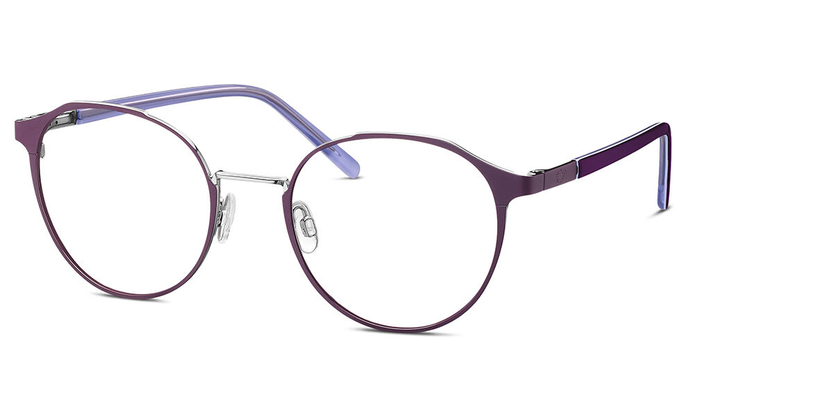 Mini 742041 55 Men's Eyeglasses Purple Size 51 (Frame Only) - Blue Light Block Available