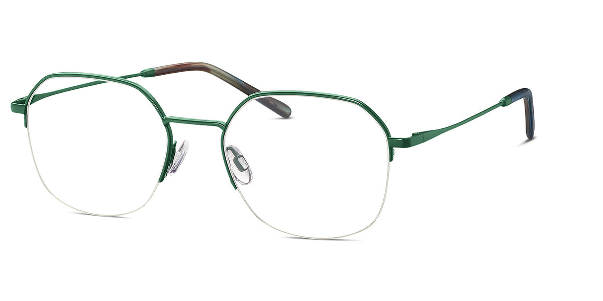 Mini 742044 40 Men's Eyeglasses Green Size 50 (Frame Only) - Blue Light Block Available