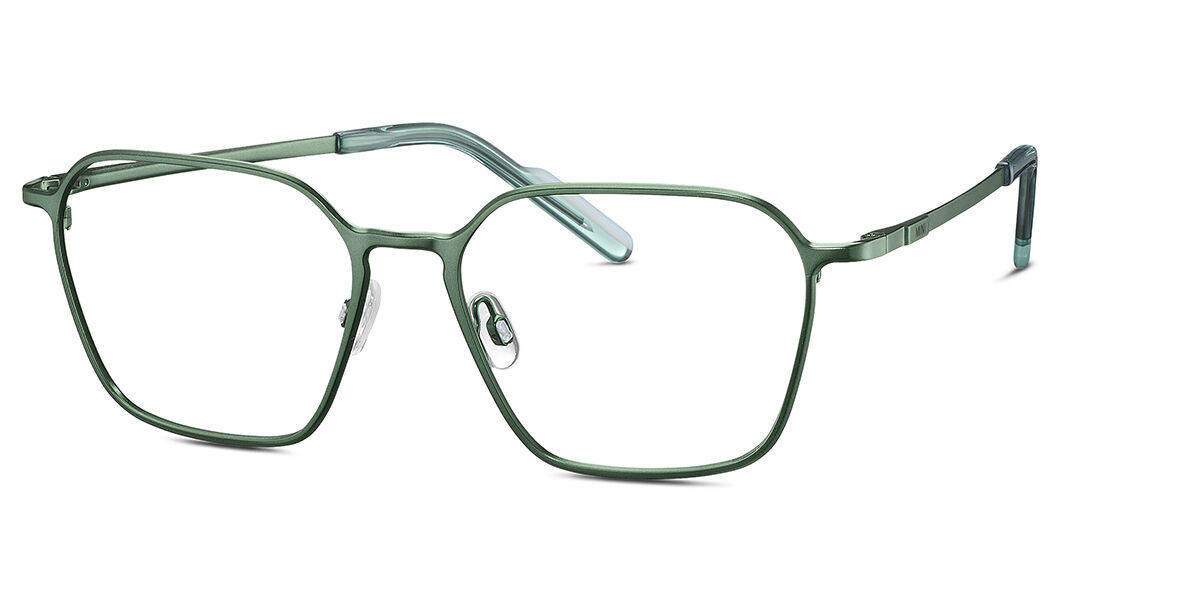 Mini 742048 40 Men's Eyeglasses Green Size 55 (Frame Only) - Blue Light Block Available