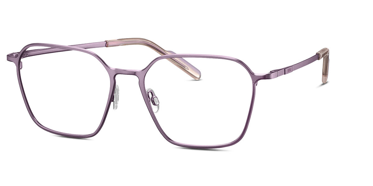 Mini 742048 55 Men's Eyeglasses Purple Size 55 (Frame Only) - Blue Light Block Available