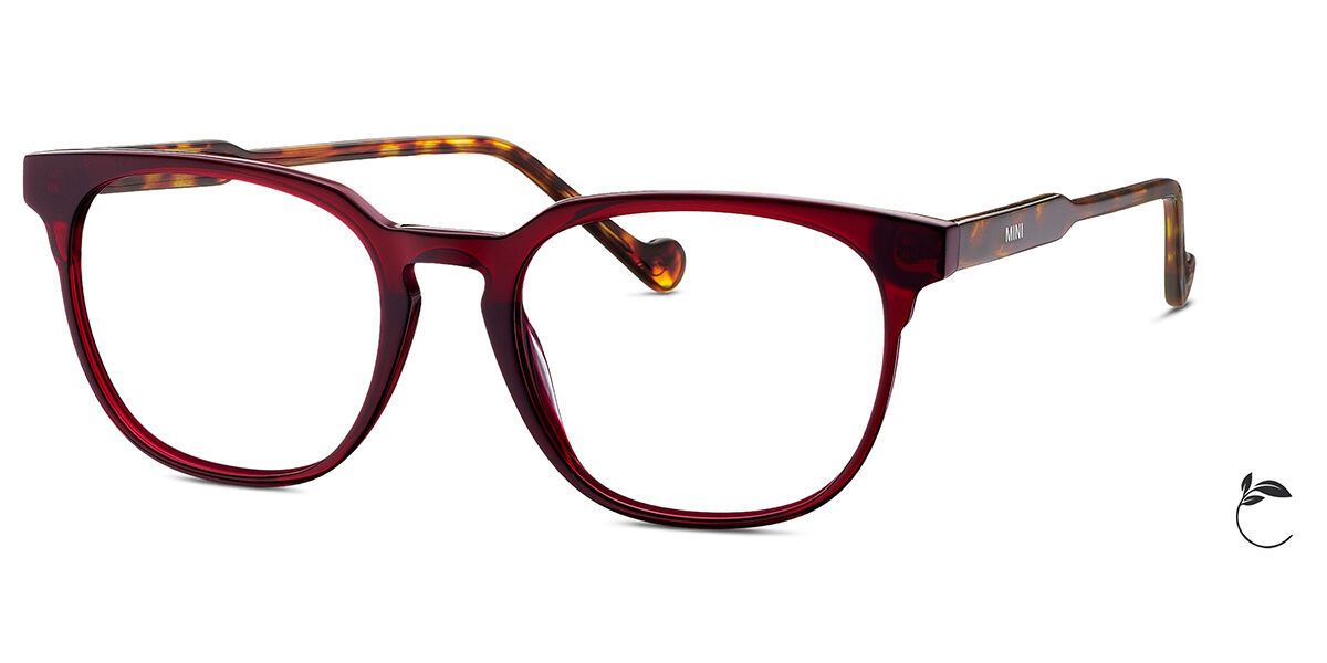 Mini 743016 50 Men's Eyeglasses Purple Size 53 (Frame Only) - Blue Light Block Available