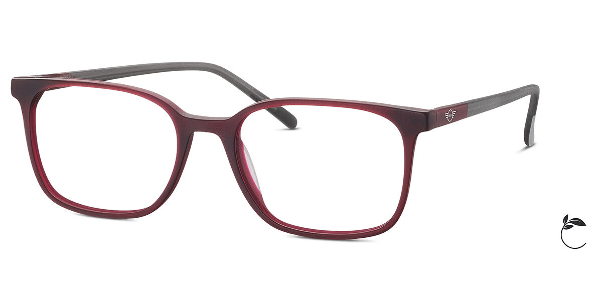 Mini 743019 50 Men's Eyeglasses Purple Size 51 (Frame Only) - Blue Light Block Available