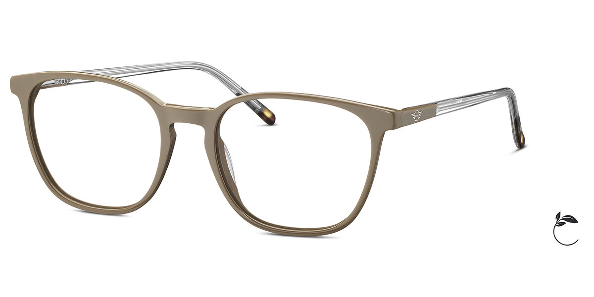 Mini 743021 40 Men's Eyeglasses Brown Size 52 (Frame Only) - Blue Light Block Available