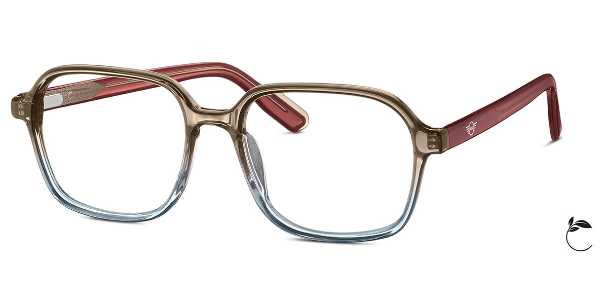 Mini 743027 60 Men's Eyeglasses Brown Size 55 (Frame Only) - Blue Light Block Available