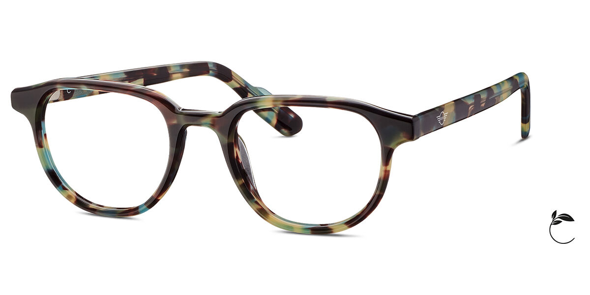 Mini 743028 46 Men's Eyeglasses Tortoiseshell Size 49 (Frame Only) - Blue Light Block Available