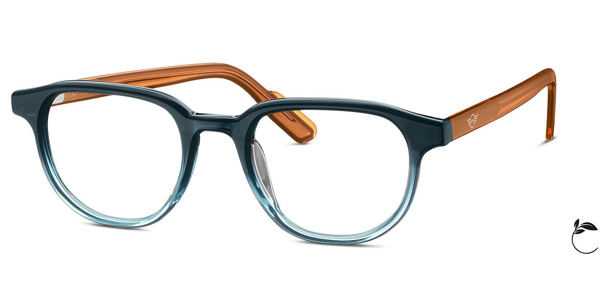 Mini 743028 77 Men's Eyeglasses Blue Size 49 (Frame Only) - Blue Light Block Available