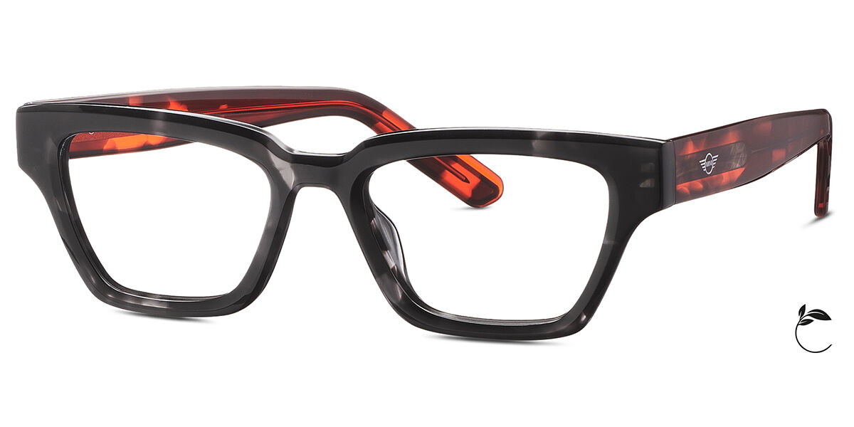 Mini 743030 10 Men's Eyeglasses Tortoiseshell Size 52 (Frame Only) - Blue Light Block Available