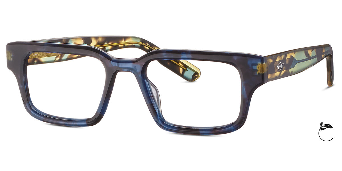 Mini 743031 70 Men's Eyeglasses Blue Size 51 (Frame Only) - Blue Light Block Available