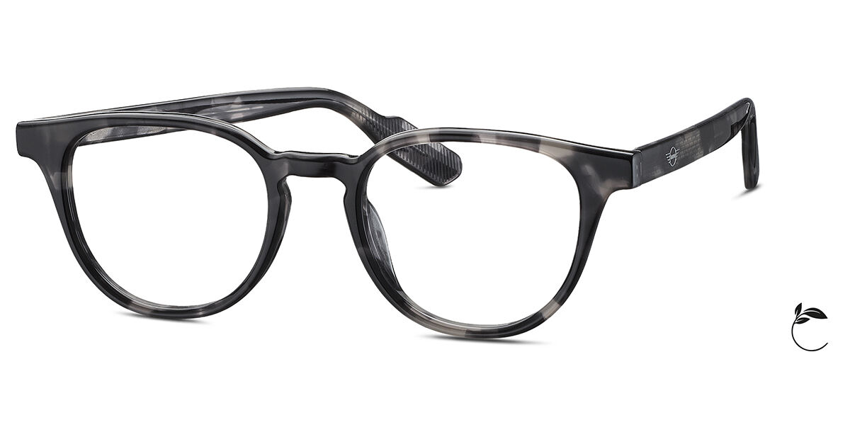 Mini 743033 10 Men's Glasses Tortoiseshell Size - Free Lenses - HSA/FSA Insurance - Blue Light Block Available