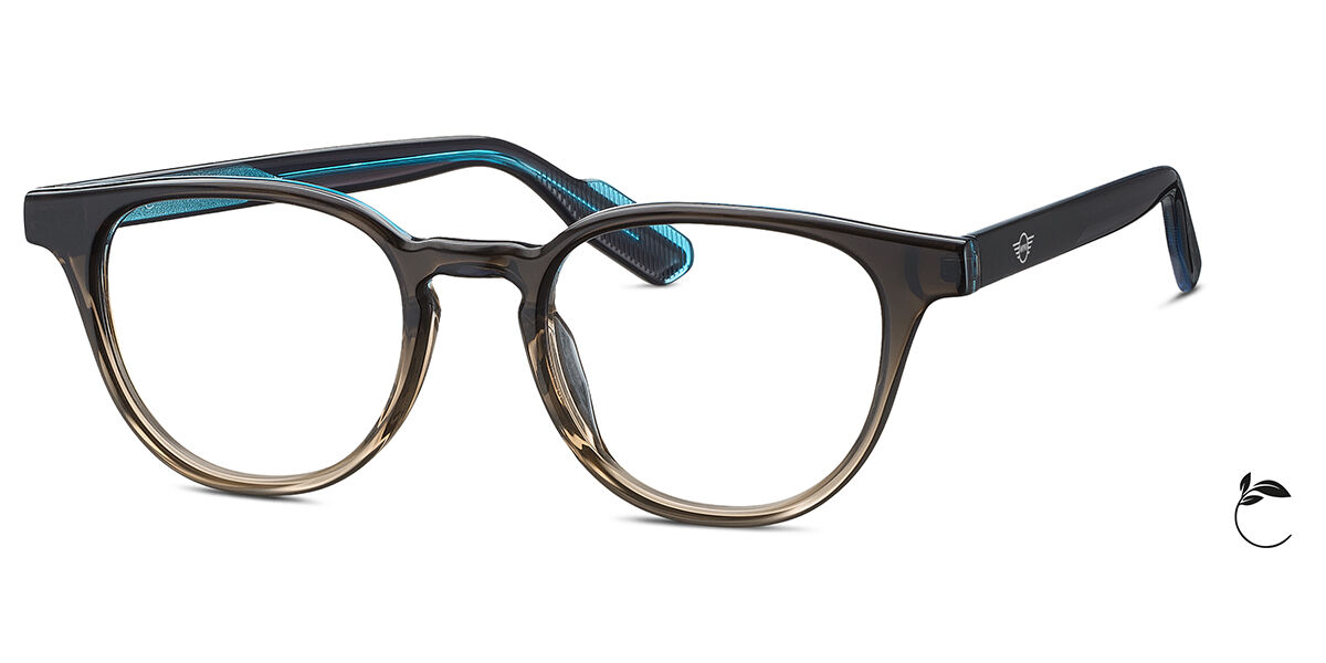 Mini 743033 37 Men's Eyeglasses Black Size 48 (Frame Only) - Blue Light Block Available