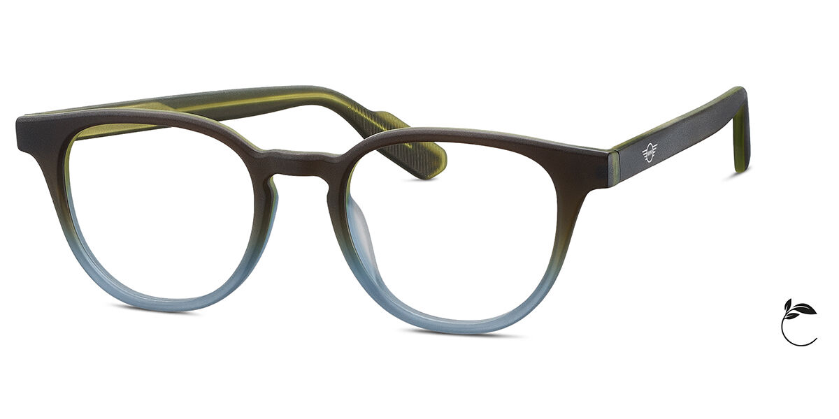 Mini 743033 66 Men's Eyeglasses Grey Size 48 (Frame Only) - Blue Light Block Available