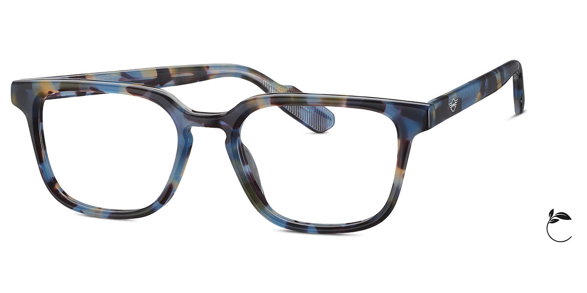 Mini 743034 76 Men's Eyeglasses Tortoiseshell Size 52 (Frame Only) - Blue Light Block Available