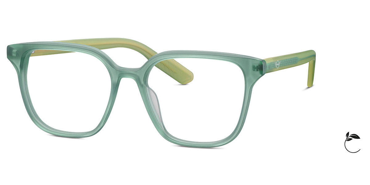 Mini 743036 40 Men's Eyeglasses Green Size 54 (Frame Only) - Blue Light Block Available