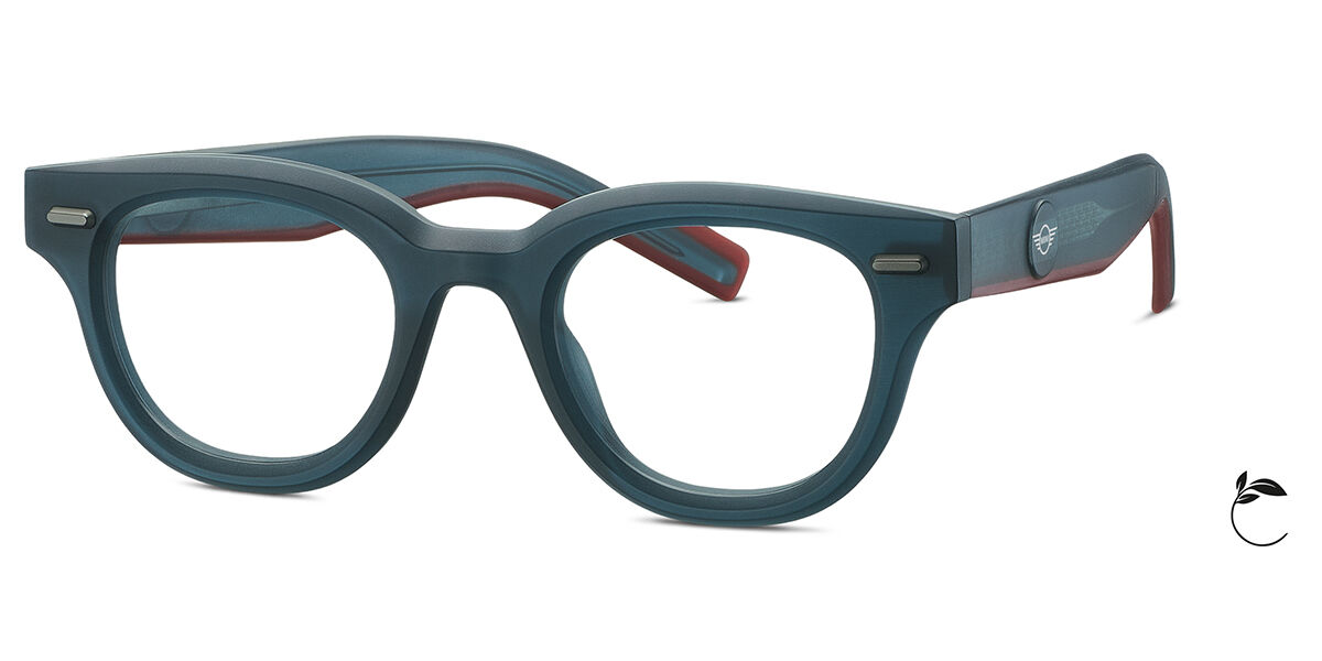 Mini 743037 70 Men's Eyeglasses Blue Size 47 (Frame Only) - Blue Light Block Available