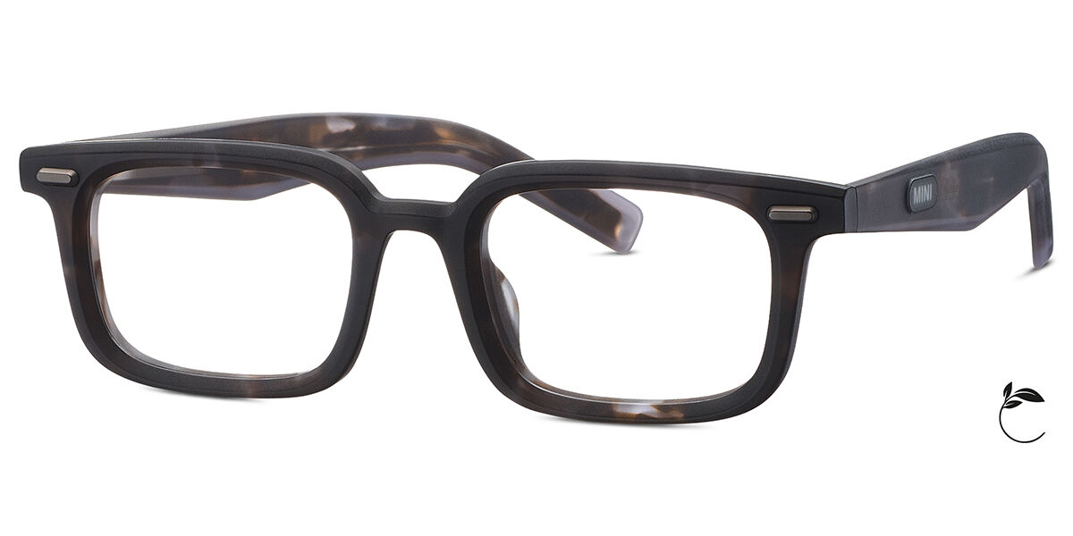 Mini 743038 60 Men's Eyeglasses Tortoiseshell Size 49 (Frame Only) - Blue Light Block Available