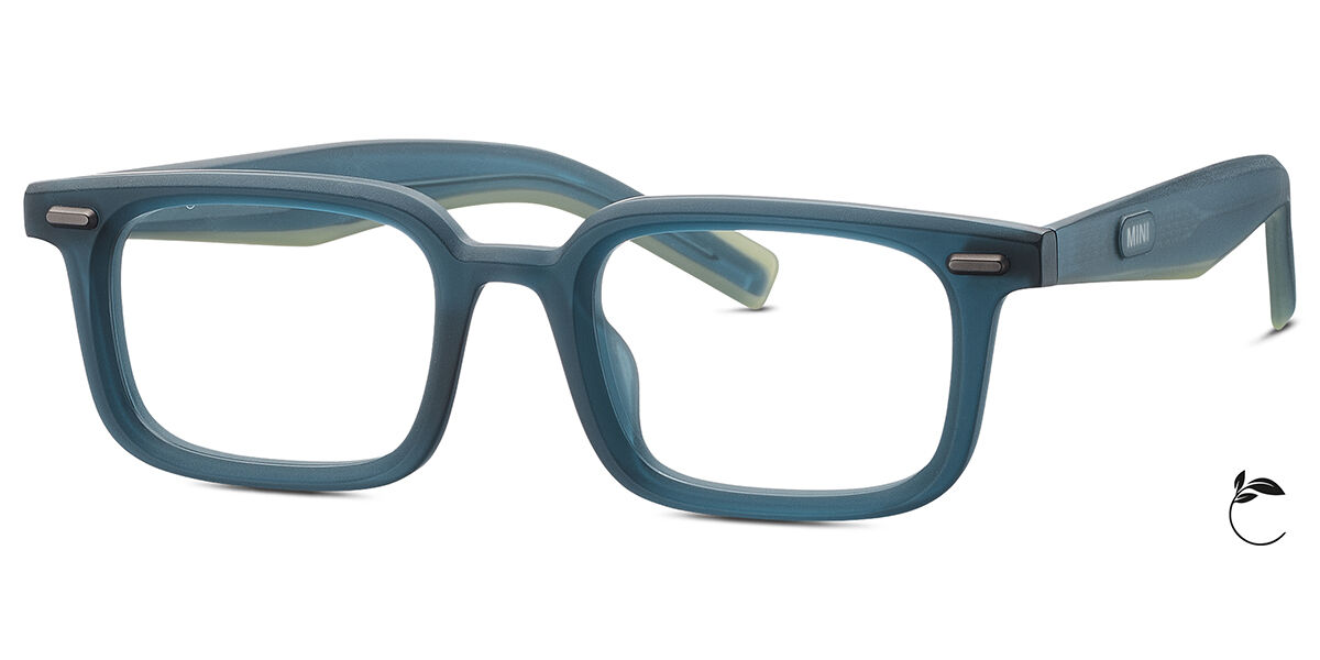 Mini 743038 70 Men's Eyeglasses Blue Size 49 (Frame Only) - Blue Light Block Available