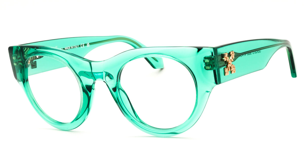 Off-White STYLE 13 Blue-Light Block 15000 Women’s Glasses Green Size Standard - Free Lenses - Blue Light Block Available