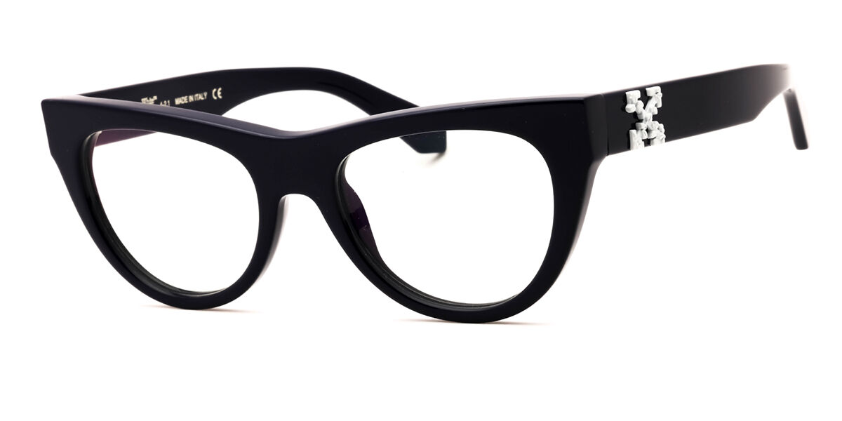 Off-White STYLE 4 Women's Glasses, Black, Size Standard