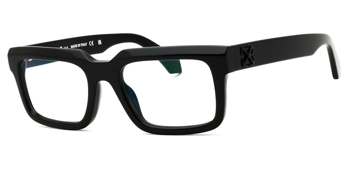 Off-White STYLE 73 Men's Glasses, Black, Size 54