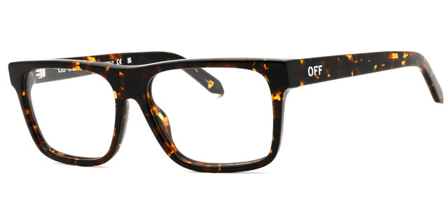 NEW OFF-WHITE EYEGLASSES HAVANA UNISEX EYEWEAR OFF-WHITE OERJ079 STYLE 79 6000 Contactsexpress.ca -- Off White STYLE 79 main image 4