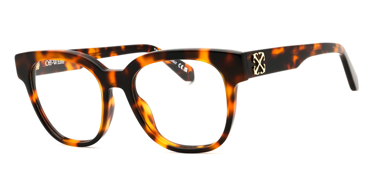 Off-White STYLE 7O Men's Glasses, Tortoiseshell, Size 51