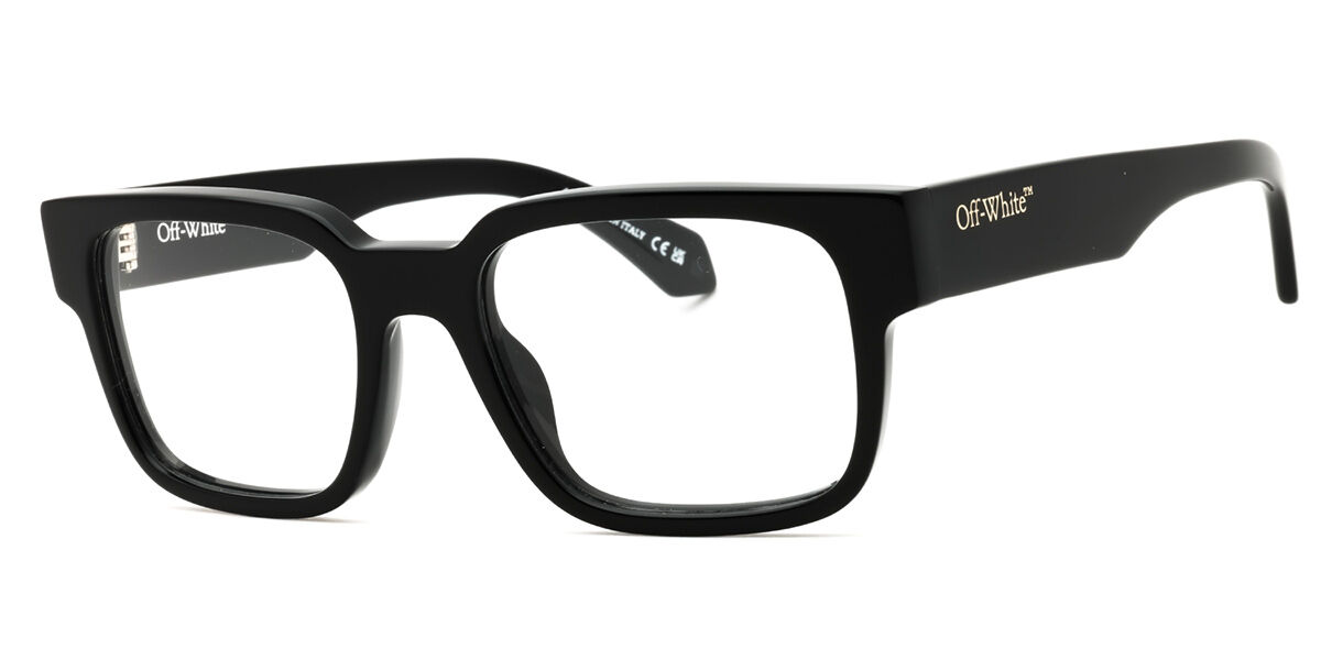 Off-White STYLE 80 Men's Glasses, Black, Size 53