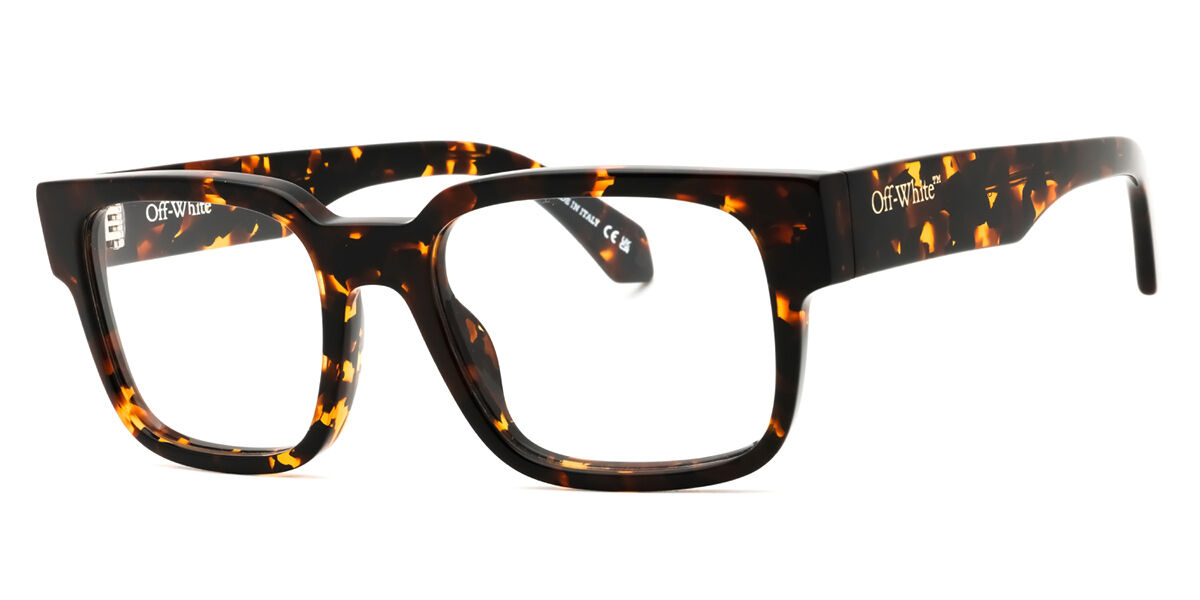 Off-White STYLE 80 Men's Glasses, Tortoiseshell, Size 53
