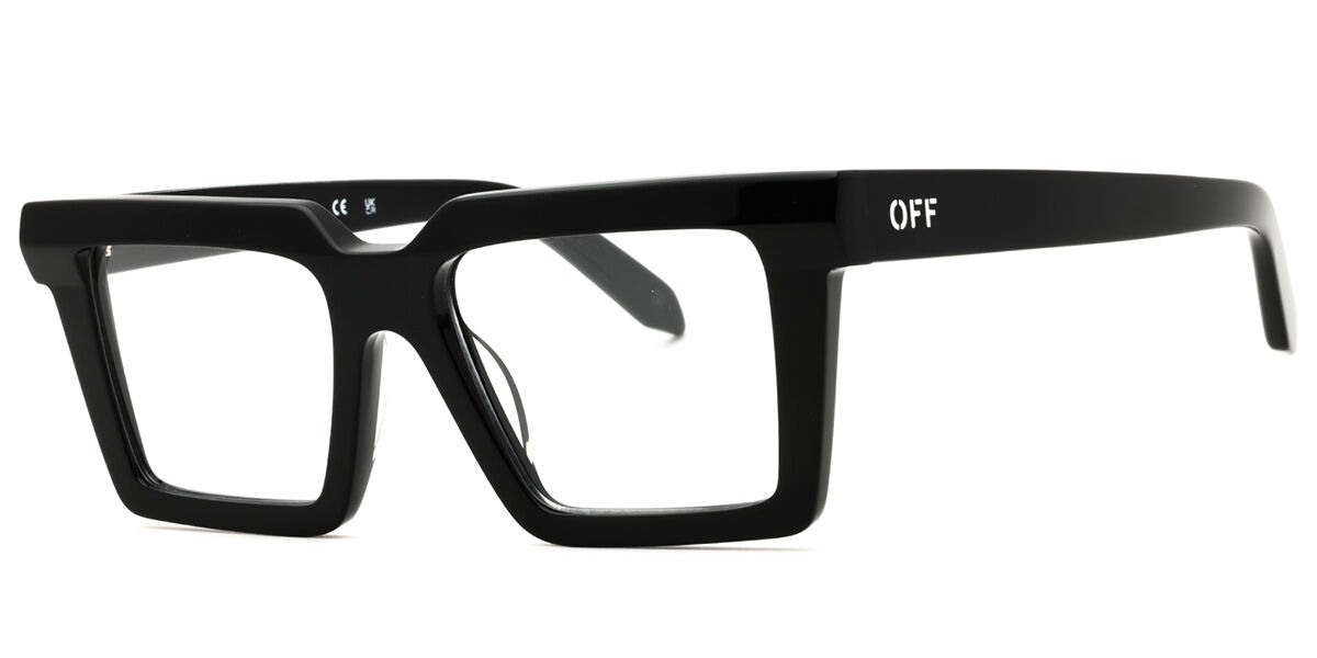 Off-White STYLE 82 Men's Glasses, Black, Size 51