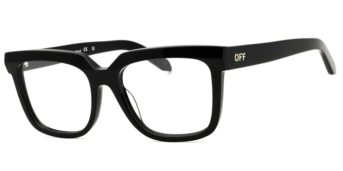 Off-White STYLE 84 Men's Glasses, Black, Size 55